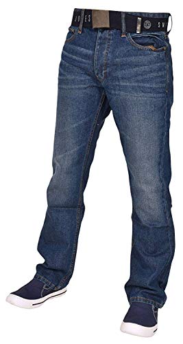 Jean Smith and Jones homme noir W32 coupe droite taille unique