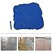 Veruopes Concrete Stamps Mats Set 36 * 36in Concrete Texture Mat Skin with Edge Trimmer Seamless Concrete Stamping Tools Slate Floor Imprint Seamless Concrete Molds for Outdoor Decorative(Blue)