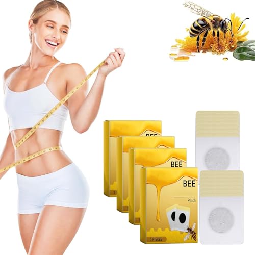 Tiritas para adelgazar, 28 unidades de veneno de abeja para adelgazar, quemadores de grasa, pegatinas de pérdida de peso rápido, parches delgados, parches de desintoxicación, adelgazamiento rápido