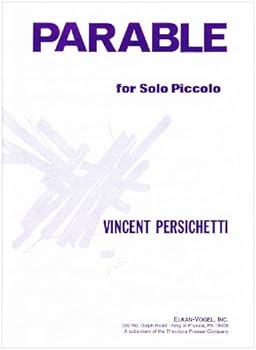 Sheet music Parable for Solo Piccolo Book
