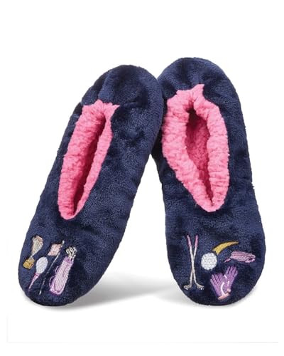 MeMoi Women's Golf Sherpa Lined Slippers