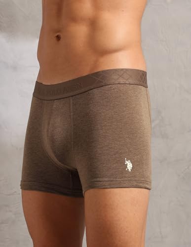 Image of U.S. Polo ASSN. Men's PT006 Bamboo Comfort Trunks for All-Day Freshness - Pack of 1