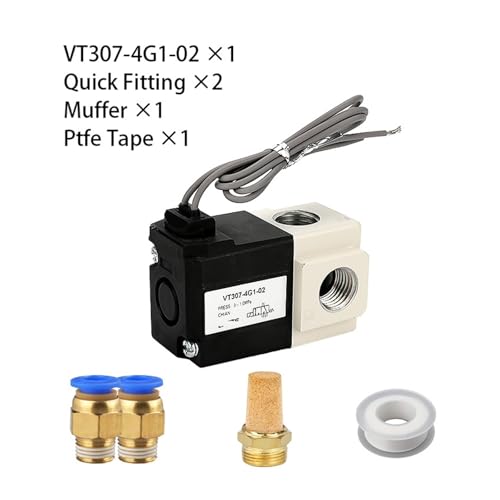 Électrovanne pneumatique VT307V résolvant les pertes de pression de vide - 3