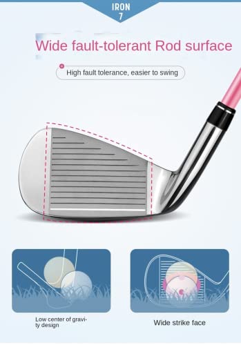 Golf Club Iron Women #7 Golf Irons With Steel Or Carbon Shaft Female Golf Clubs (Steel Rod) #TOP3