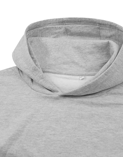 Yale University Unisex Grey Hoodie | Hooded Sweatshirt with Yale Logo | Long Sleeve Pullover4