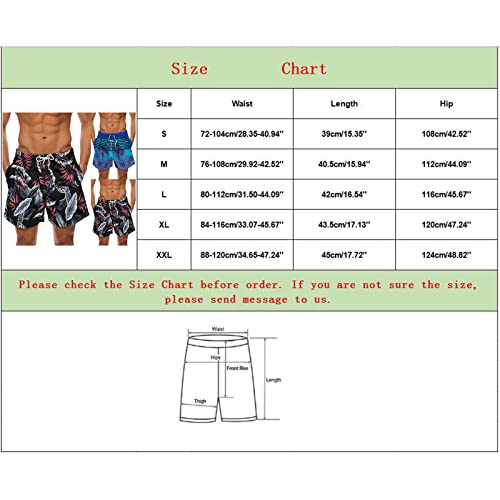 Mens Swim Trunks Quick Dry Swim Shorts Elastic Waisted Funny Graphic Beach Shorts Holiday Soft Stretch Funny Swimwear Bathing Suits,Mens Swim Trunks No Mesh Lining,Swim Trunks Men Long Black #TOP5