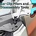 Car Clip Pliers and Disassembly Tools, 2025 New Efficient Multi-Functional Car Clip Remover Tool, Easy to Remove Fasteners, Clips, and Rivets, Open The Panels Effortlessly Without Damage (1*Pc)