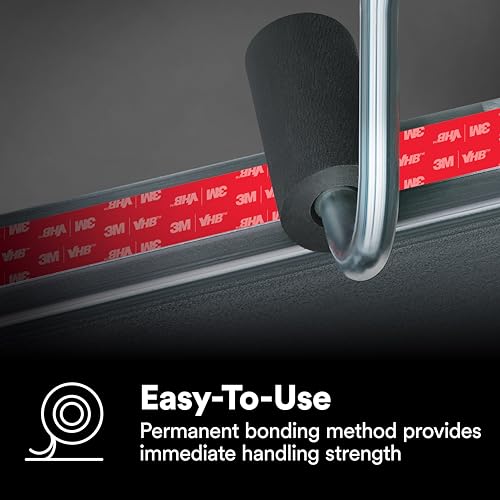 Image of 3M VHB Heavy Duty Mounting Tape 4910, Clear, 0.5 Inches Width X 5 Yd Length (1 Roll)
