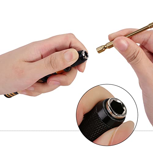 Injora Rc Tool Kit 6 In 1 Screwdriver Quick Change Allen Key Hexagon Screwdrivers For Scx24 Gladiator Bronco C10 Jlu Deadbolt Fms Fcx24 Micro Car #TOP2