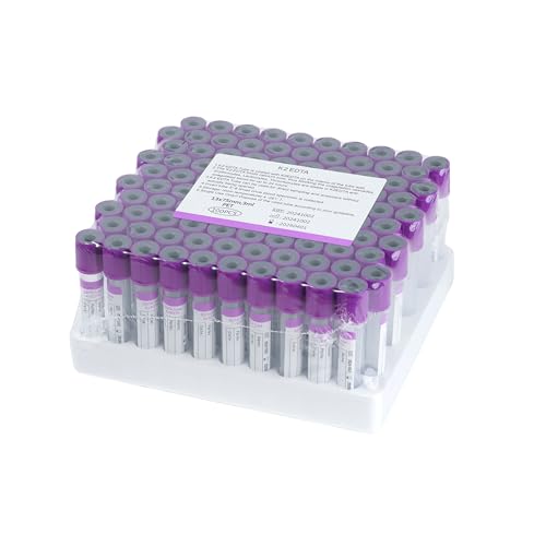 Vacutainer Blood Collection Tubes 3 mL EDTA K2 Tube (100 pcs) for Veterinary