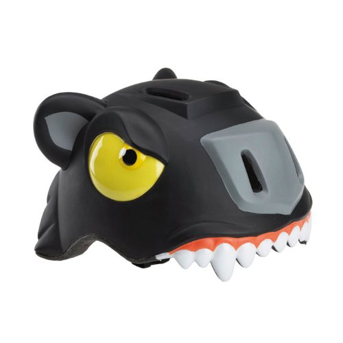 Crazy Stuff Kinder Panther Fahrrad Helm – Schwarz