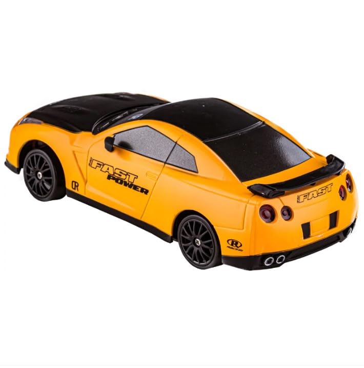 Image of Liberty Imports RC Drift Car 1 /24 2.4GHz 4WD Remote Control Sport Racing On-Road Vehicle with LED Light, Batteries and Drift Tires (Style 6), Black