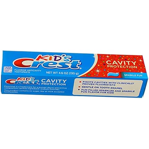 Crest Kids Sparkle Fun Toothpaste 4.6Z Cover