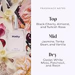 Hally Lady H Hair & Body Perfume - Alcohol Free, Non Toxic Cherry, Vanilla & Jasmine Fragrance - Long Lasting Fragrance Mist - Shine-Enhancing & Hydrating Spray in Elegant Glass Bottle – 50ml - Image 5