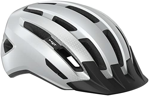 MET Downtown MIPS Helmet, White Glossy, Medium/Large