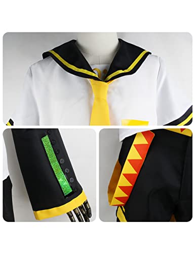 Costume Kagamine Rin et Len uniforme ajusté résolvant le manque d'accessoires