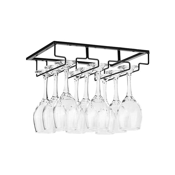 Buy Bostar Wine Glass Rack Under Stemware Wine Glass Holder