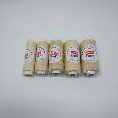 Rigging Threads for Model Ship Making Choice of Colour/Size -20M (Beige,0.80mm)