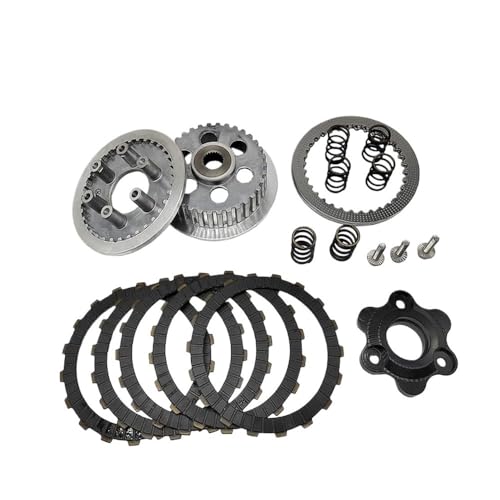 Kit d'embrayage moto en alliage robuste avec plaque MSX125