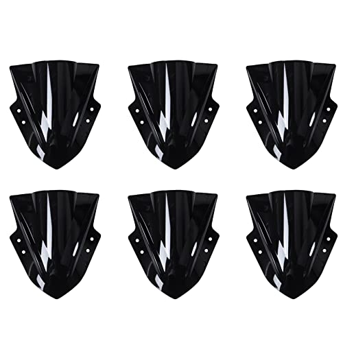 WanShi 6X Parabrezza Parabrezza Doppia per 300 EX300 2013 2014 2015 2016 2017 Accessori