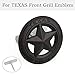 DJ Home Emblema del capó Delantero del Coche Texas Edition Badge Emblem Decal Pegatina Frente Grill para Jeep Wrangler Compass Grand Cherokee Patriot Liberty Renegade Commander Apliques