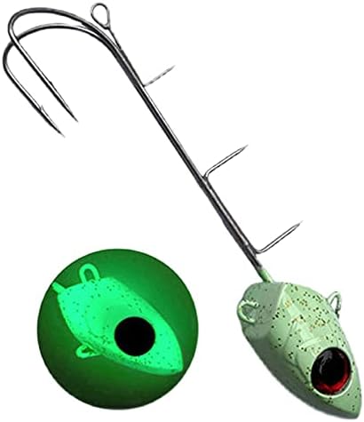 Generic Luminous Hairtail & White Ribbon Fish Hook Set - 250g Pink (2 Hooks), 100g Extra Included, DEFINE, 128-01