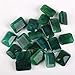 GEMHUB Zambian A+ Grade Green Emerald Approx 200 Ct. Set of Fine 20 Pieces Natural Green Emerald Loose Gemstones Beads