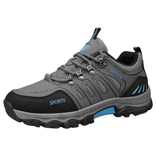 Zapatos de senderismo para hombre, impermeables, zapatillas de exterior, zapatos anchos, zapatos de senderismo, zapatos de montaña, antideslizantes, para caminar, trailrunning, montañas, zapatillas