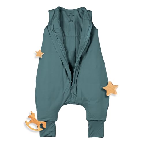 Image of Sleeveless Soft Baby & Toddler Sleeping Sack, Breathable with Adjustable Feet Cuffs & Anti-Slip Grip