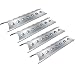 Vicool hyJ518A (4-pack) Stainless Steel Heat Plate Replacement for Select Gas Grill Models by Brinkmann, Charmglow and Others