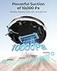 Redroad Robot Vacuums,10000Pa Robotic Vacuum Cleaner Lidar Navigation&Obstacle Avoidance,Robot Vacuum Cleaner with App/Alexa/Remote
