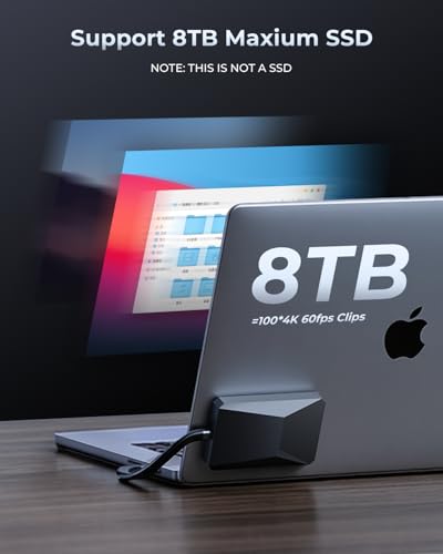RayCue Caja Externa SSD 10Gbps Magnética 8TB Negra miniatura 4