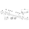 14006448 Complete PTO Shaft - 48 Fits Weasler