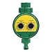 Dioche Garden Irrigation Timer, Single Outlet Automatic Water Faucet Hose Timer Ball Valve Allow Connected Irrigation System Green