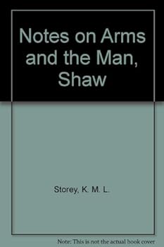 Paperback Notes on Arms and the Man, Shaw Book