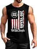 CAZYCHILD 250 Anniversary USA Shirt Mens 250 Year American Tank Tops Men 250th Birthday 4th of July Sleeveless Tee