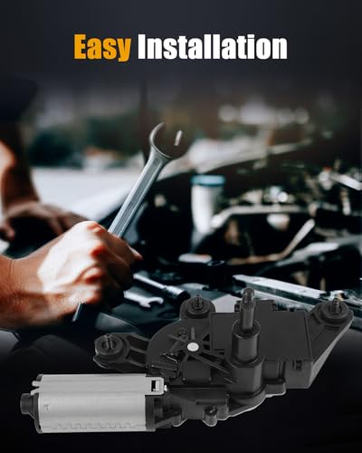 Image of ROADFAR Rear Windshield Wiper Motor Compatible For Saturn For Vue 2008-2010 | Fit For Saturn For Vue 2008-2010|OEM:25963804|96673001|6 Pins
