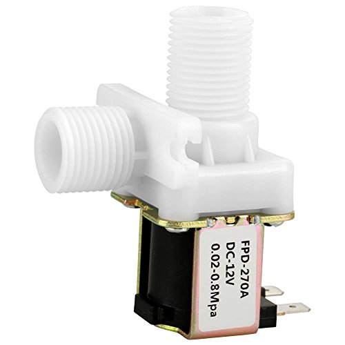 DC 12V DN15 G1/2 Válvula solenóide elétrica Válvula eletromagnética reguladora de pressão Interrupto