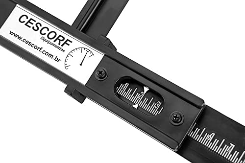 Cescorf - Antropometro corto Innovare, gamma 164 mm, misura diametro ginocchia, femur, fumo, gomiti, bistiolideo, bialeolar, larghezza della mano e del piede