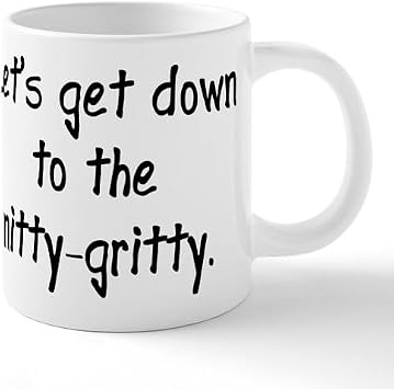 CafePress Nitty Gritty 2 20 Oz Ceramic Mega Mug 20 oz Ceramic Coffee Mega Mug