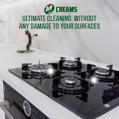 Image of Jif Cream Cleaner, Lemon, stain remover with micro crystal technology 660grams