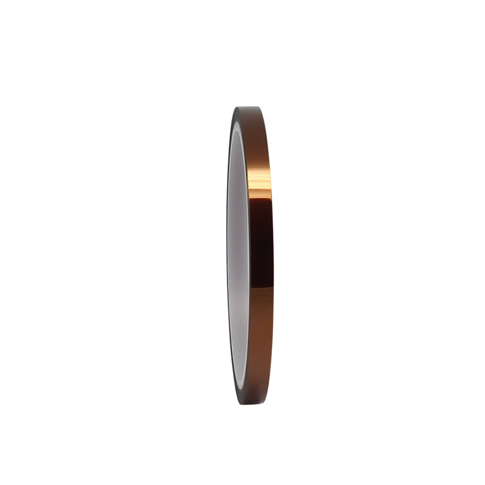 Accessotech 100ft Heat Resistant High Temperature Polyimide Tape Hot for Masking Soldering, Powder Coating, Sublimation and Insulating Circuit Boards 5/10/15/20/25/30/40/50mm (5mm)