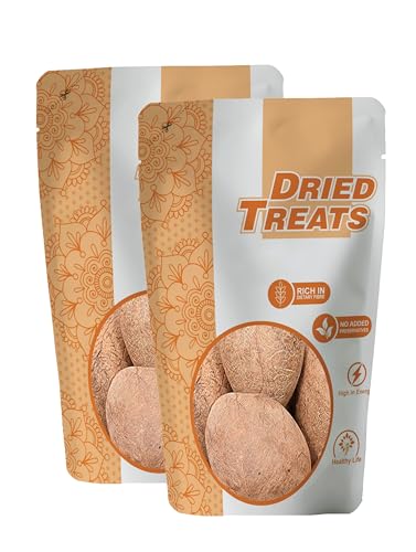 Image of Dried Treats Dried Fruits Nuts And Seeds (Dry Gola /Gola Copra, 500 Gram (2X250 Gram))