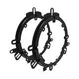Seamless Integration for Import and Domestic Vehicles - Scosche SAU65 speaker adapter rings fit perfectly in select 1995-2021 vehicles, ensuring a snug and secure installation of your aftermarket speakers. See Fit Guide and Notes in images for Vehicl...