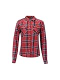 LTB Jeans Damen Lucinda Button-Down-Arbeitshemd, Flame Check Wash 54304, M