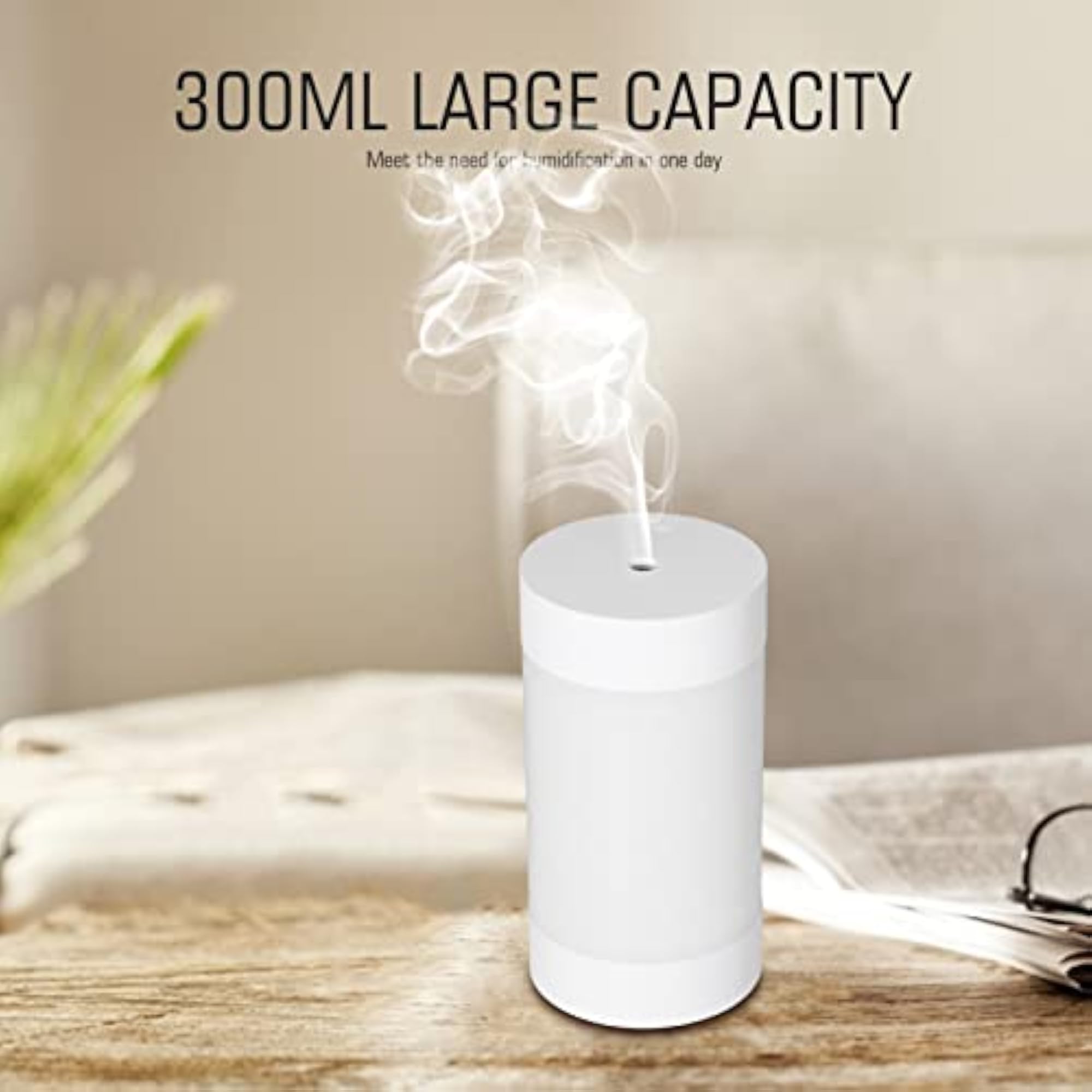 Quiet USB Powered Mini Humidifier Essential Oil Diffuser
