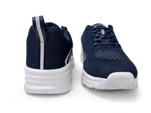 Image of Mens Running Shoes for Man Comfortable Men's Sports Shoes with Memory Foam Cushioned Insole Sports Shoes for Men Running Walking Lightweight Gym Shoe for Men Comfortable Stylish & Casual Walking ATHCO Shoe for Man Anti Slip Gym Footwear