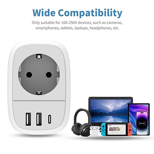 Kethant-Adaptador-Enchufe-UK-Adaptador-Enchufe-Ingles-a-Espanol-con-2-USB-y-1-Tipo-C-Adaptador-para-Escocia-Irlanda-Reino-Unido-Maldivas-Britanico-Dubai-Singapur-Tipo-G