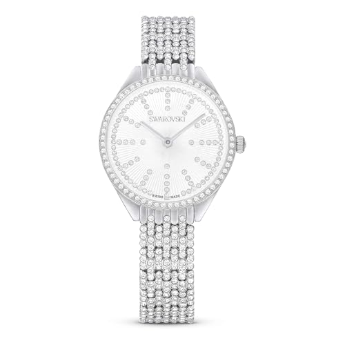 Swarovski Orologio Attract, Fabbricato in Svizzera, Bracciale di metallo, Tono