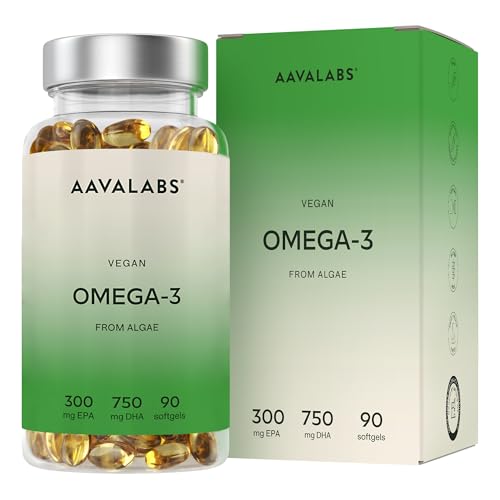 AAVALABS Vegan Omega 3 - 1500 mg